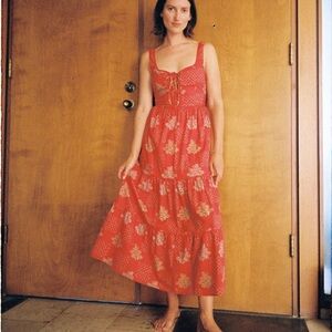 Christy Dawn Adele dress in Crimson Bouquet